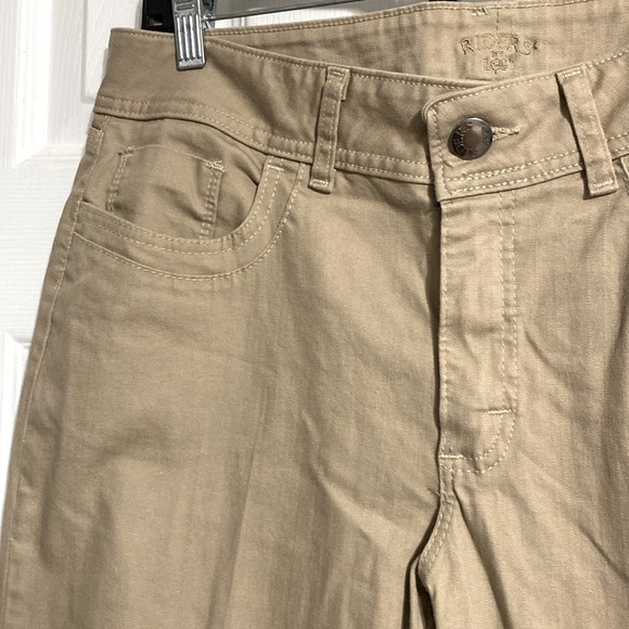 Riders by Lee camel colored cotton jean style pants size 12L - Picture 5 of 11